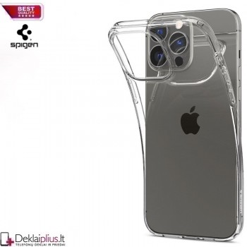 Spigen Liquid Crystal dėklas - permatomas (telefonui Apple Iphone 13 Pro Max) Spigen Liquid Crystal dėklas - permatomas (telefonui Apple Iphone 13 Pro Max)